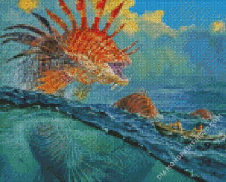 Sea Monster Diamond Paintings