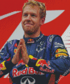 Sebastian Vettel Diamond Paintings