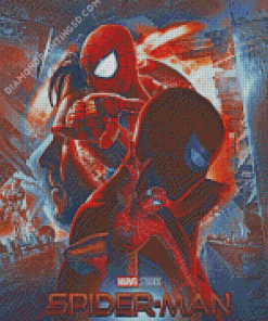 Spider Man No Way Home Movie Poster Diamond Paintings