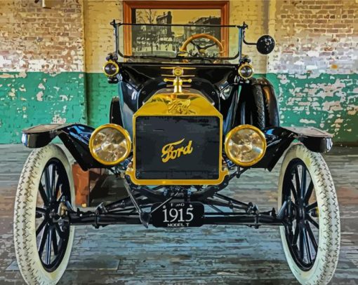 T Model Ford Car Diamond Paintings