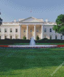 The White House Building Diamond Paintings
