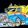 Tow Truck Art Diamond Paintings