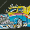 Tow Truck Art Diamond Paintings