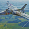 Vulcan Bomber In Flight Diamond Paintings