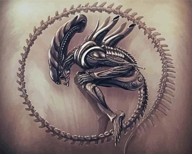 Xenomorph Aliens – Diamond Paintings