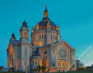 Aesthetic Cathedral of Saint Paul Diamond Paintings