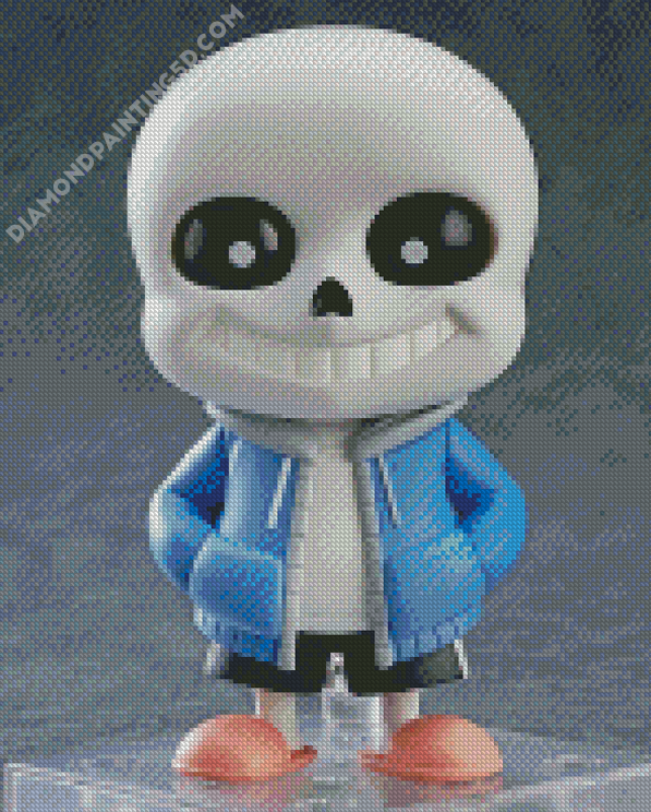 Nightmare Sans Art Diamond Painting 