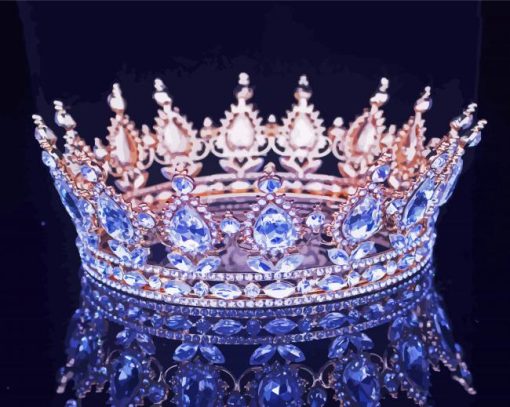 Aesthetic Queen Crown Diamond Paintings