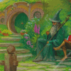 Hobbit Bagend Illustration Diamond Paintings