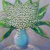 Lilies Of The Valley In A Jug Art Diamond Paintings