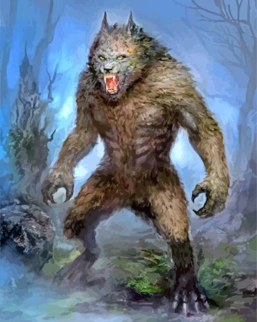 Mad Werewolf Diamond Paintings