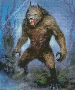 Mad Werewolf Diamond Paintings