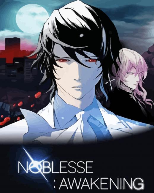 Noblesse Anime Character Paint By Numbers - Paint By Numbers