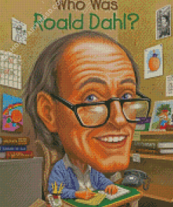 Roald Dahl Poster Art Diamond Paintings
