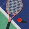 Tennis Ball And Racket Diamond Paintings