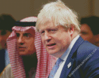 The Prime Minister Of The UK Boris Johnson Diamond Paintings