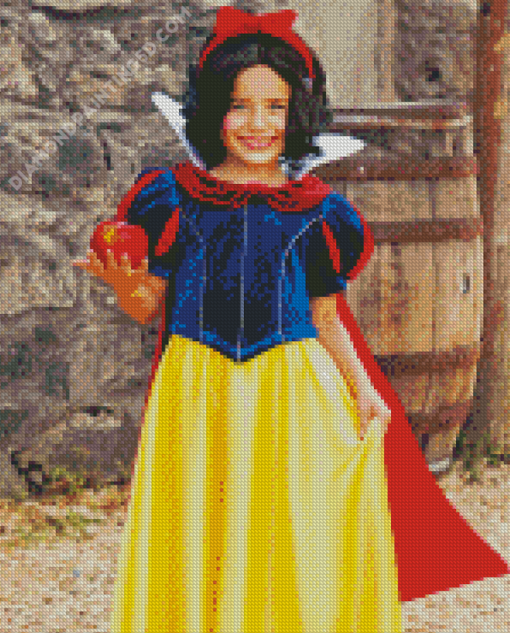 Toddler Disney Snow White Costume Diamond Paintings