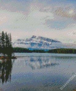 Two Jack Lake In Canada Diamond Paintings