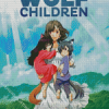 Wolf Children Diamond Paintings