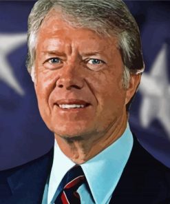 39th US President Jimmy Carter Diamond Paintings
