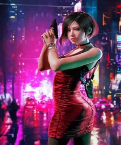 Ada Wong Resident Evil Game Diamond Paintings