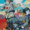 Army Cats Diamond Paintings