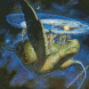 Atuin In Space Diamond Paintings