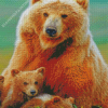 Bear Family Diamond Paintings