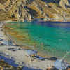 Beautiful Beach In Symi Greece Diamond Paintings