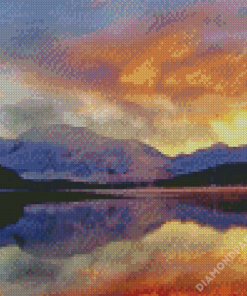 Ben Nevis Sunset Landscape Diamond Paintings