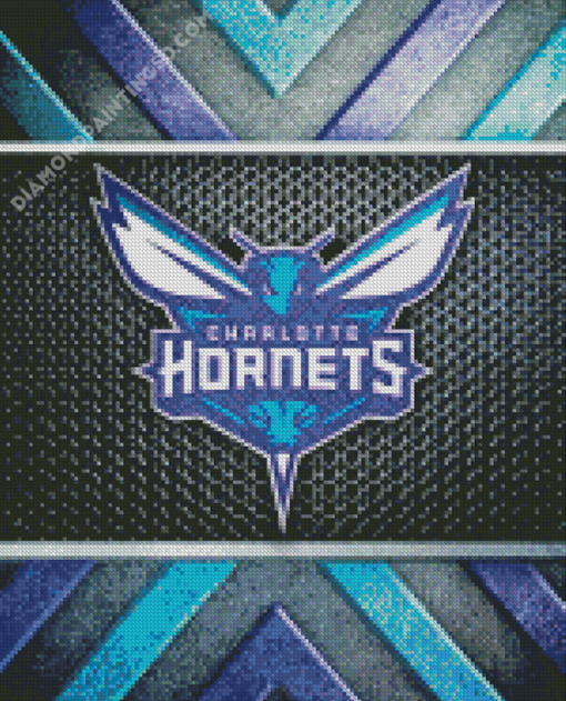 Charlotte Hornets Logo Diamond Paintings