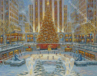 Christmas New York City Diamond Paintings