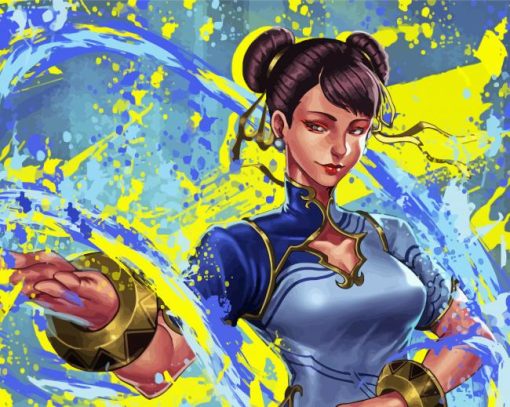 Chun Li Art Diamond Paintings