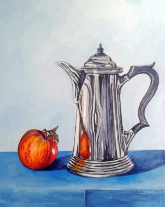 Coffee Pots Illustration Diamond Paintings