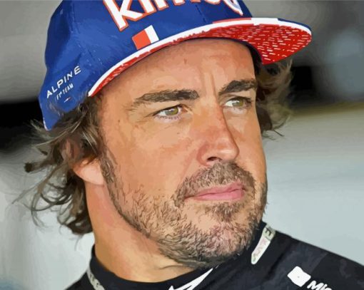 Fernando Alonso Diamond Paintings