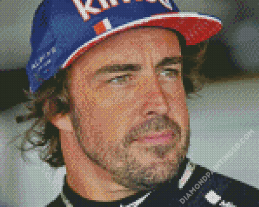 Fernando Alonso Diamond Paintings