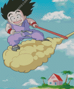 Flying Nimbus Kintoun Goku Diamond Paintings