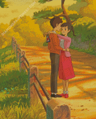 From Up On Poppy Hill Umi And Shun Diamond Paintings
