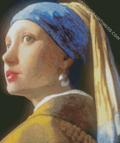 Girl With The Pearl Earring Diamond Paintings