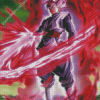 Goku Black Anime Character Art Diamond Paintings