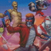 Guardian Of Galaxy Illustration Diamond Paintings