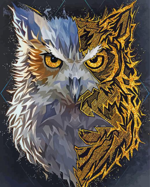 Owl Glow In The Dark Diamond Painting – All Diamond Painting