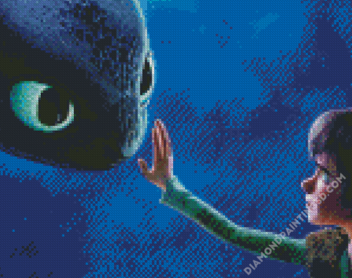 Hiccup Horrendous How To Train Your Dragon Diamond Paintings