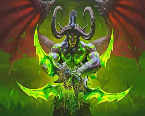 Illidan Stormrage Diamond Paintings