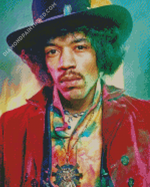 Jimi Hendrix Diamond Paintings