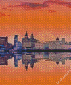 Liverpool Skyline Diamond Paintings