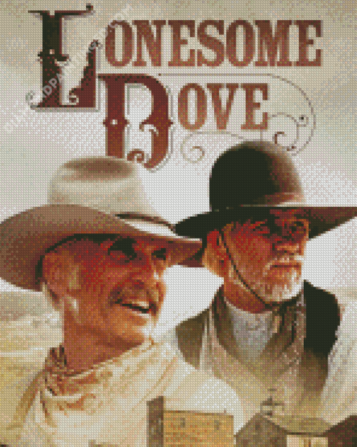 Lonesome Dove Serie poster Diamond Paintings