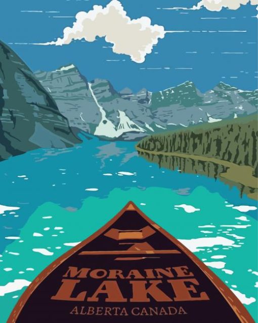 Mountains Alberta Poster Diamond Paintings