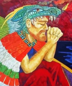 Quetzalcoatl Art Illustration Diamond Paintings