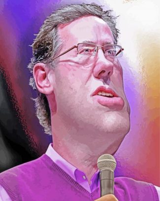 Rick Santorum Caricature Art Diamond Paintings